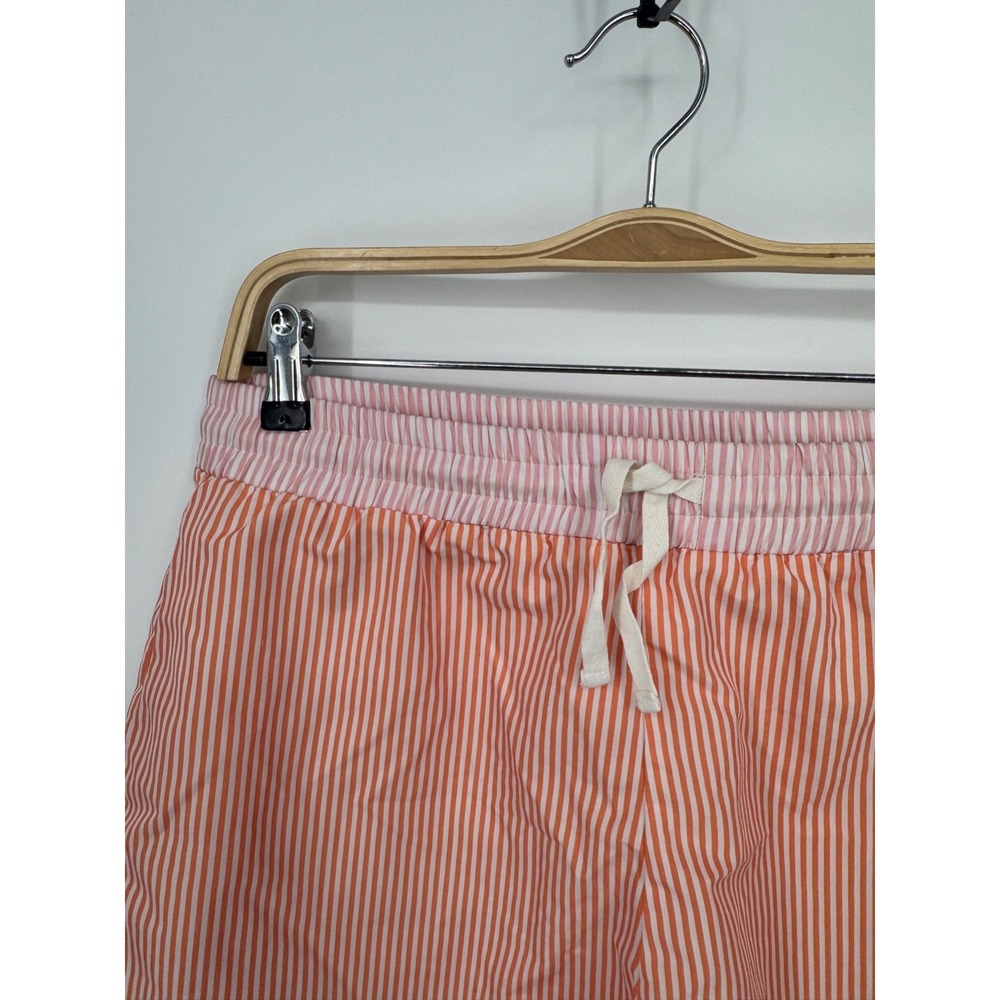 NWT Peepermayo Shorts Women's 4 Red White Striped 100% Cotton Drawstring Classic - Picture 7 of 12